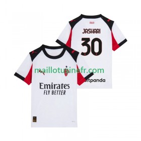 Maillot de Foot AC Milan Ardon Jashari 30 Extérieur 2025-26